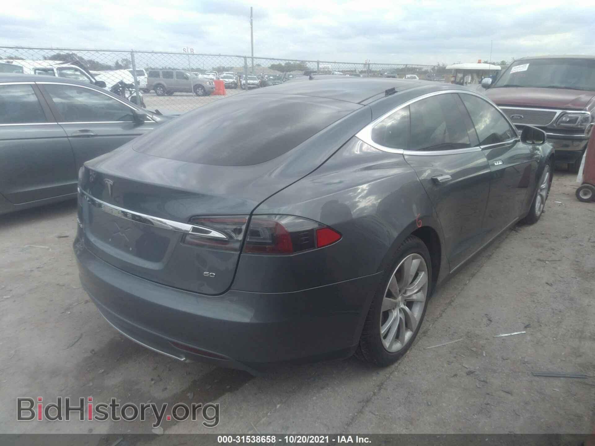 2014 TESLA MODEL S - VIN: 5YJSA1S16EFP33695 - Фото 4