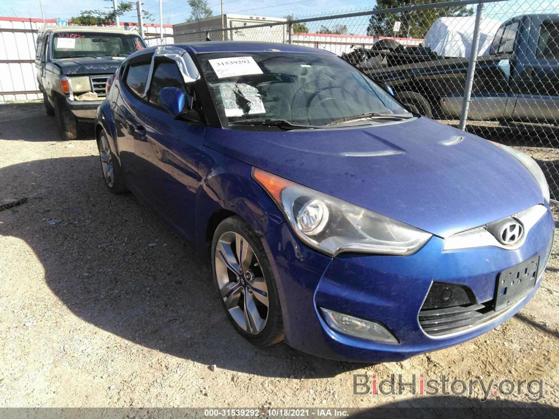 Photo KMHTC6AD3CU072649 - HYUNDAI VELOSTER 2012