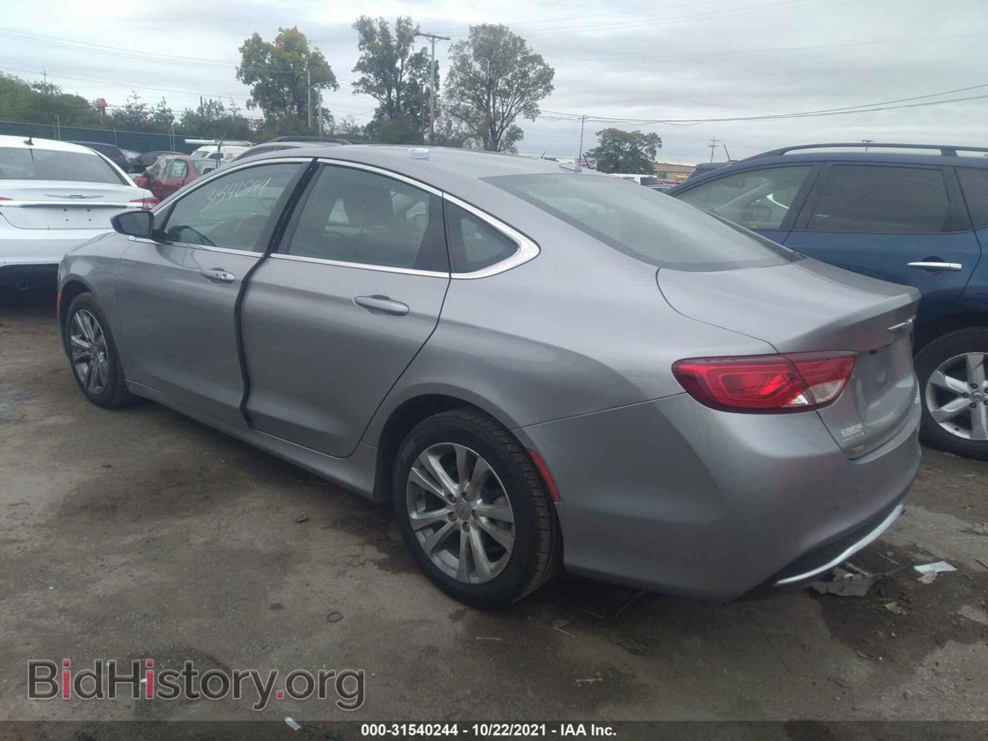 2015 CHRYSLER 200 - VIN: 1C3CCCAB3FN596243 - Фото 3