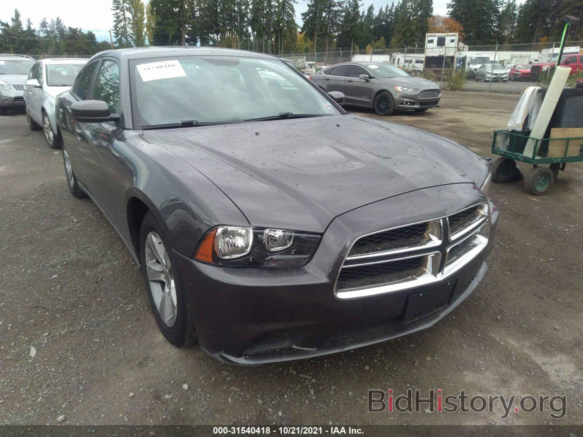Photo 2C3CDXBG4DH654056 - DODGE CHARGER 2013