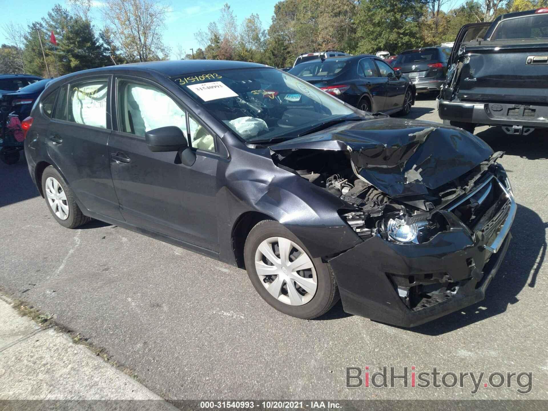 Photo JF1GPAA68FH265865 - SUBARU IMPREZA WAGON 2015