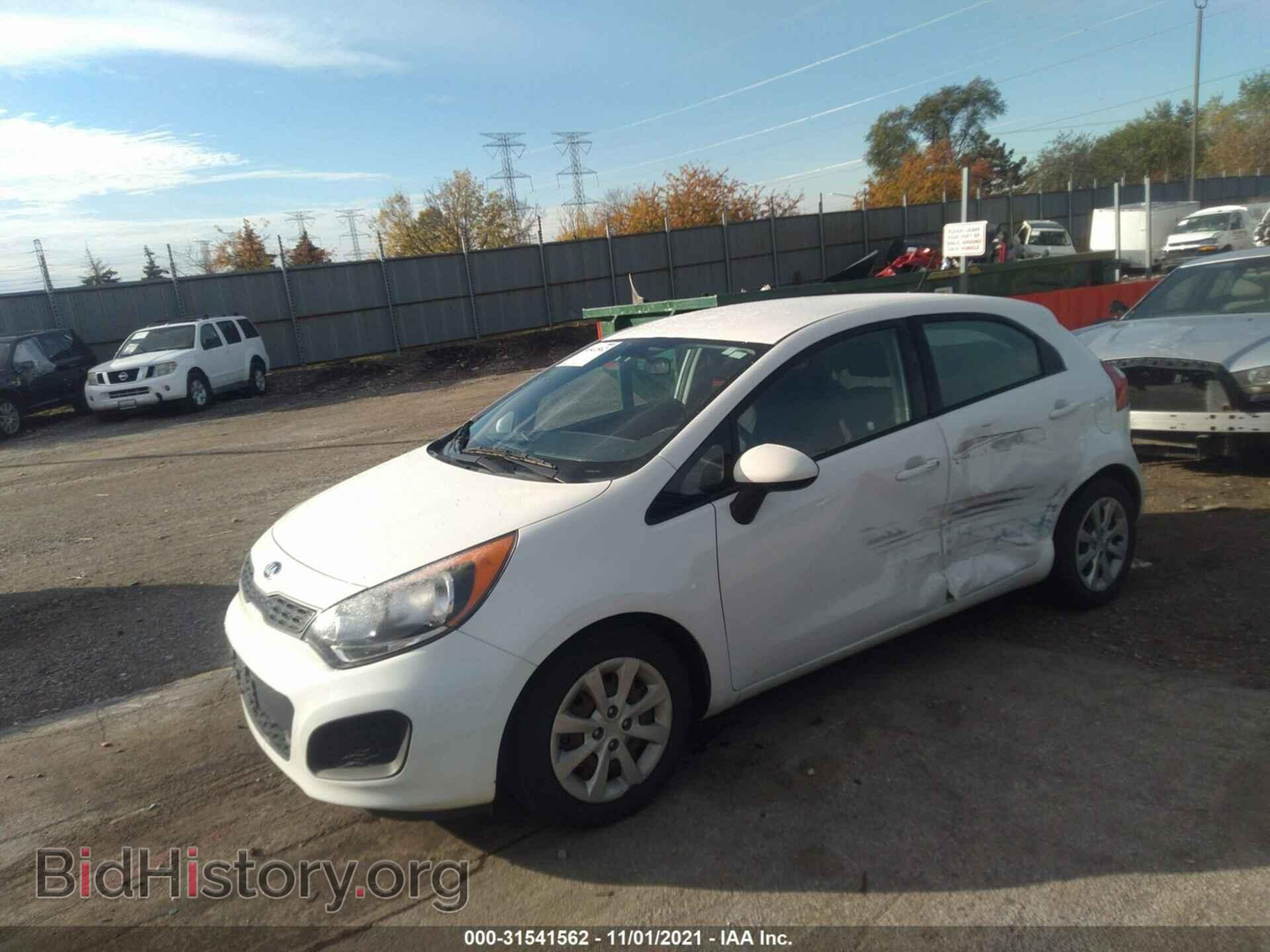 2014 KIA RIO - VIN: KNADM5A32E6406231 - Фото 2