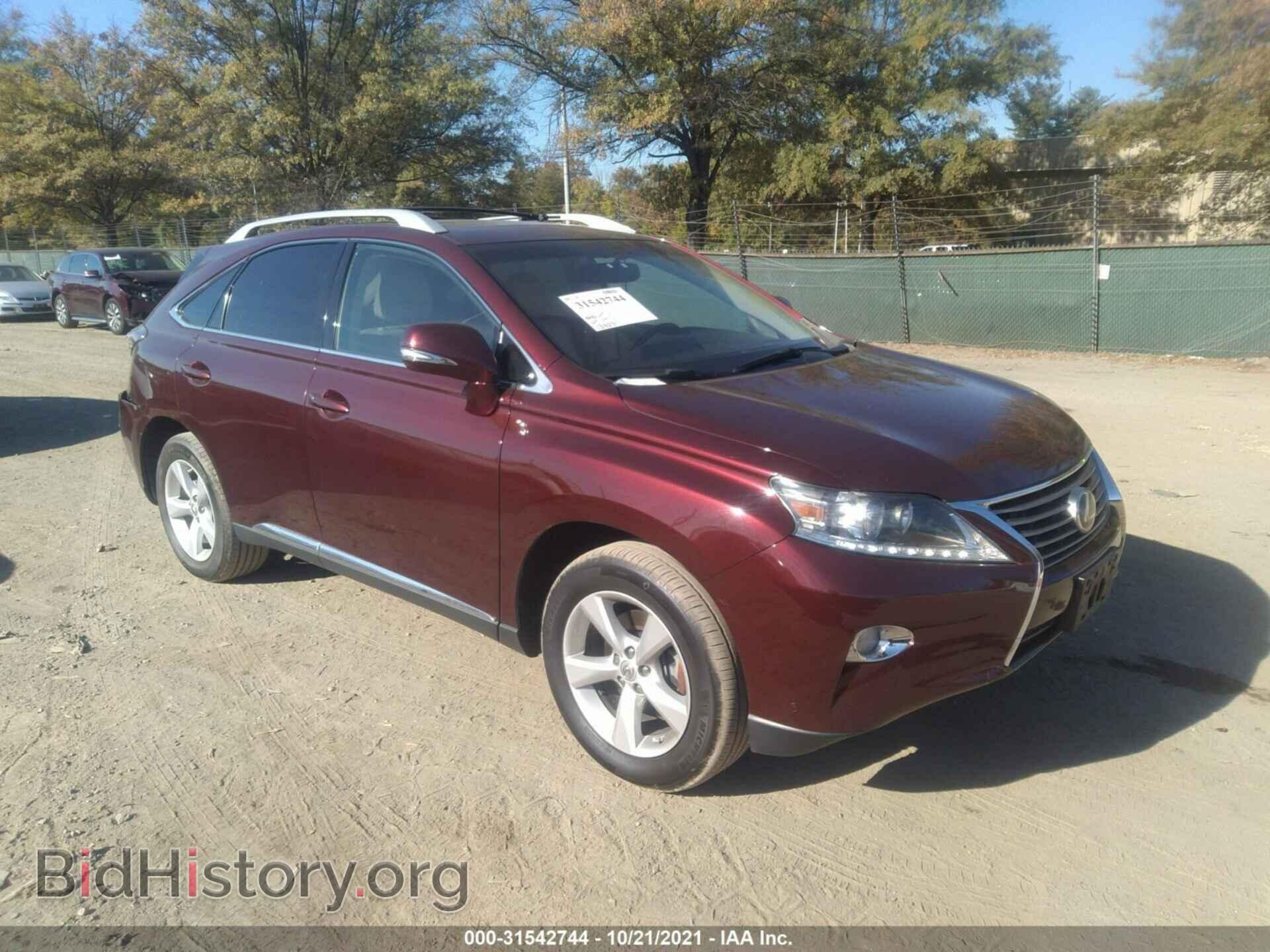 Фотография 2T2BK1BA7EC245076 - LEXUS RX 350 2014