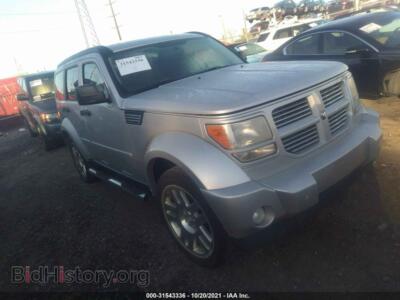 2010 Dodge NITRO Heat, серебристый — VIN 1D4PT4GK8AW172010, IAAI