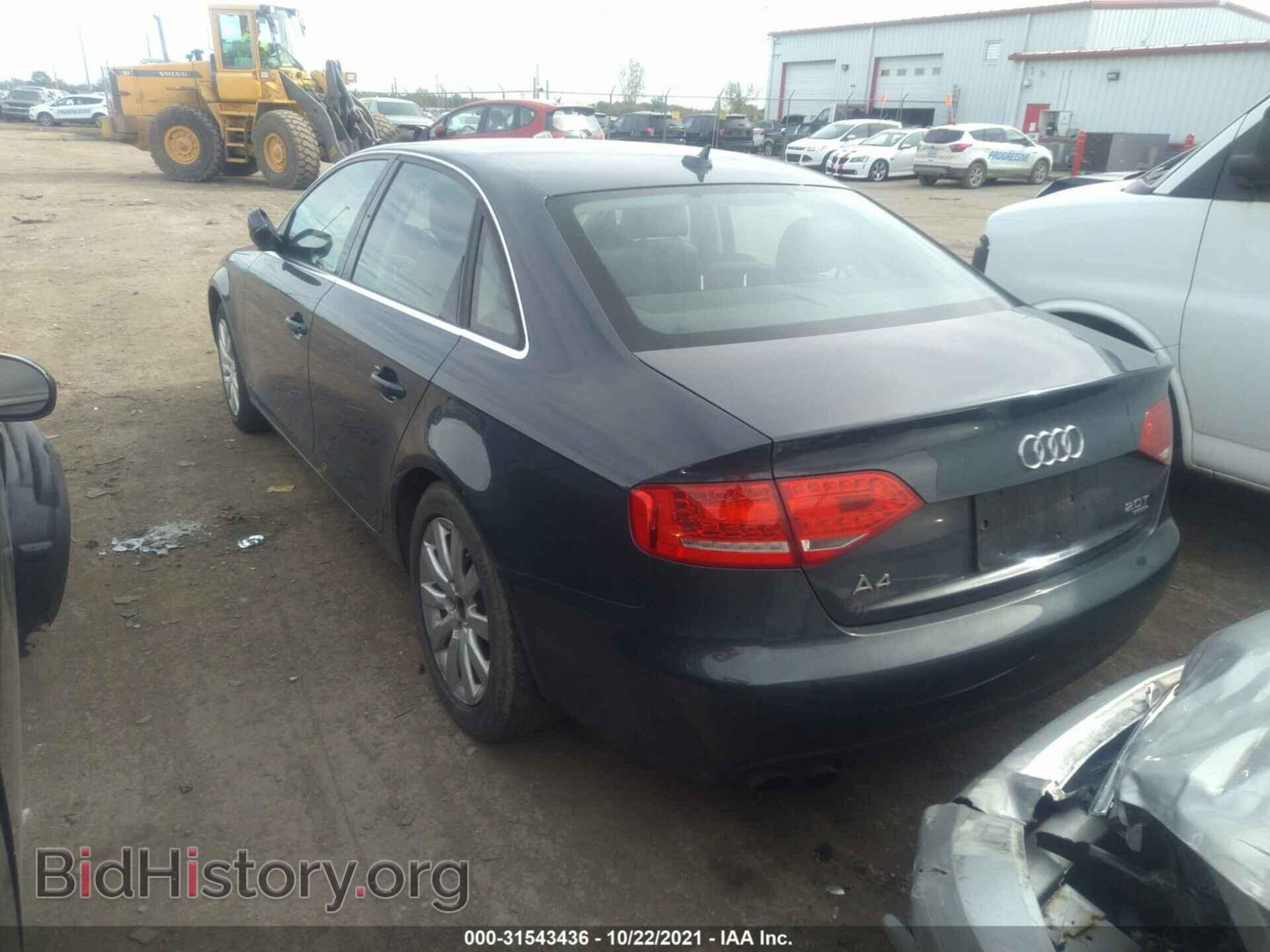 2011 AUDI A4 - VIN: WAUFFAFL5BN042540 - Фото 3