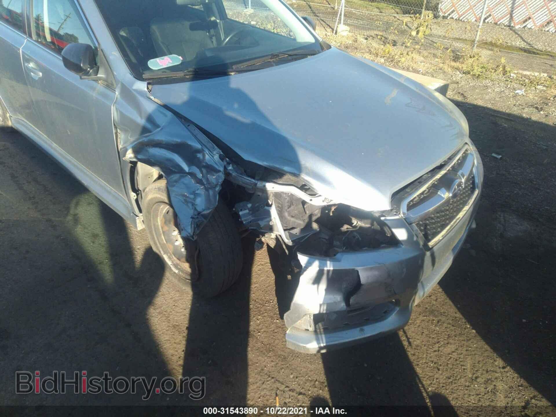 2013 SUBARU LEGACY - VIN: 4S3BMCA65D3025899 - Фото 6