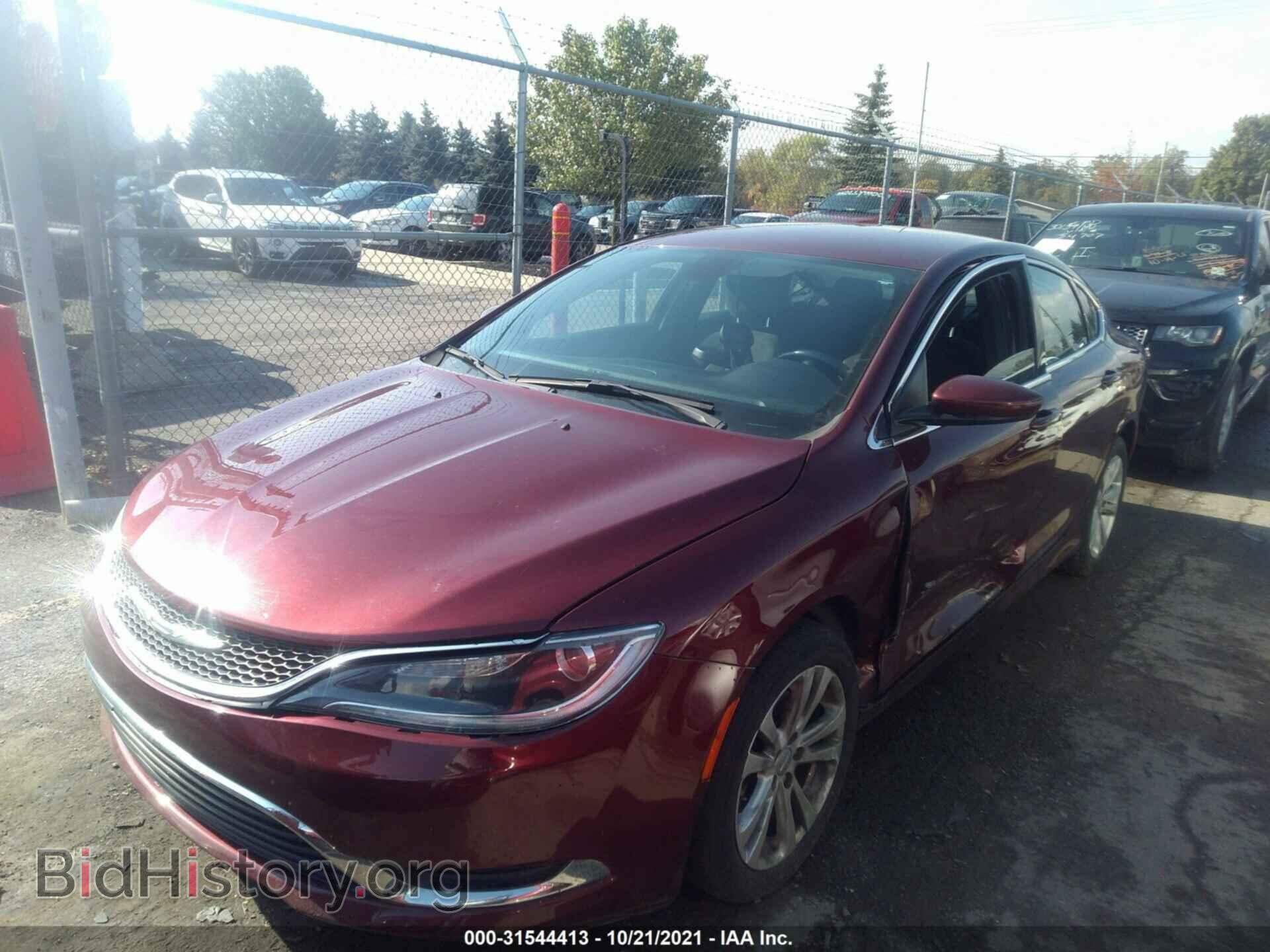 2015 CHRYSLER 200 - VIN: 1C3CCCAB2FN600704 - Фото 2