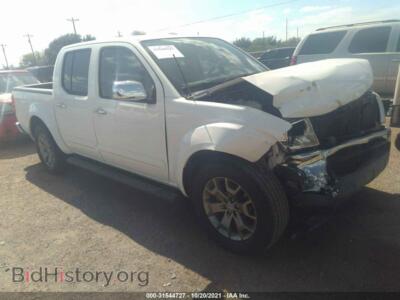 2015 Nissan FRONTIER SL, white — VIN 1N6AD0EV3FN748117, IAAI