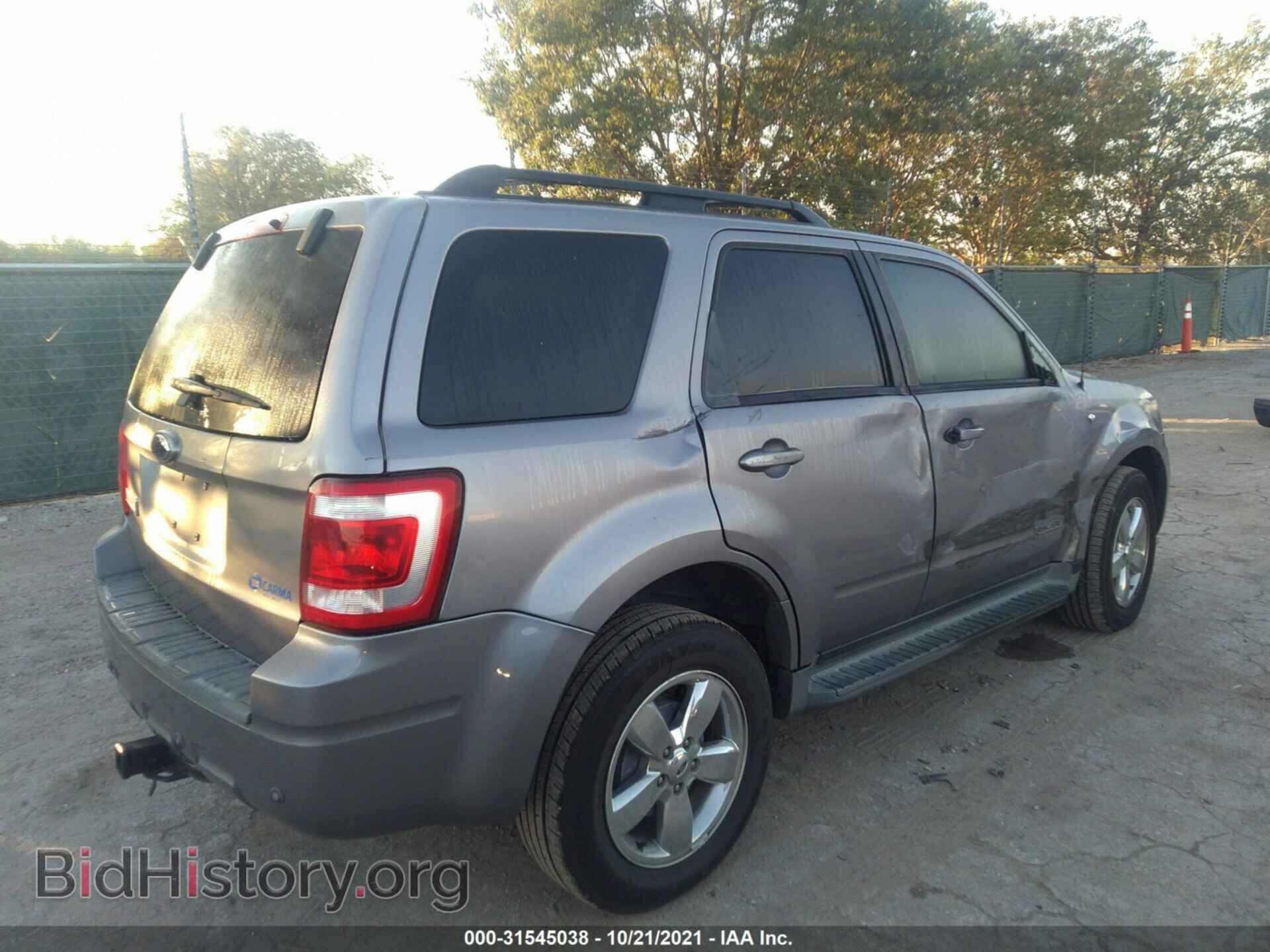 2008 FORD ESCAPE - VIN: 1FMCU04148KC99492 - Фото 4