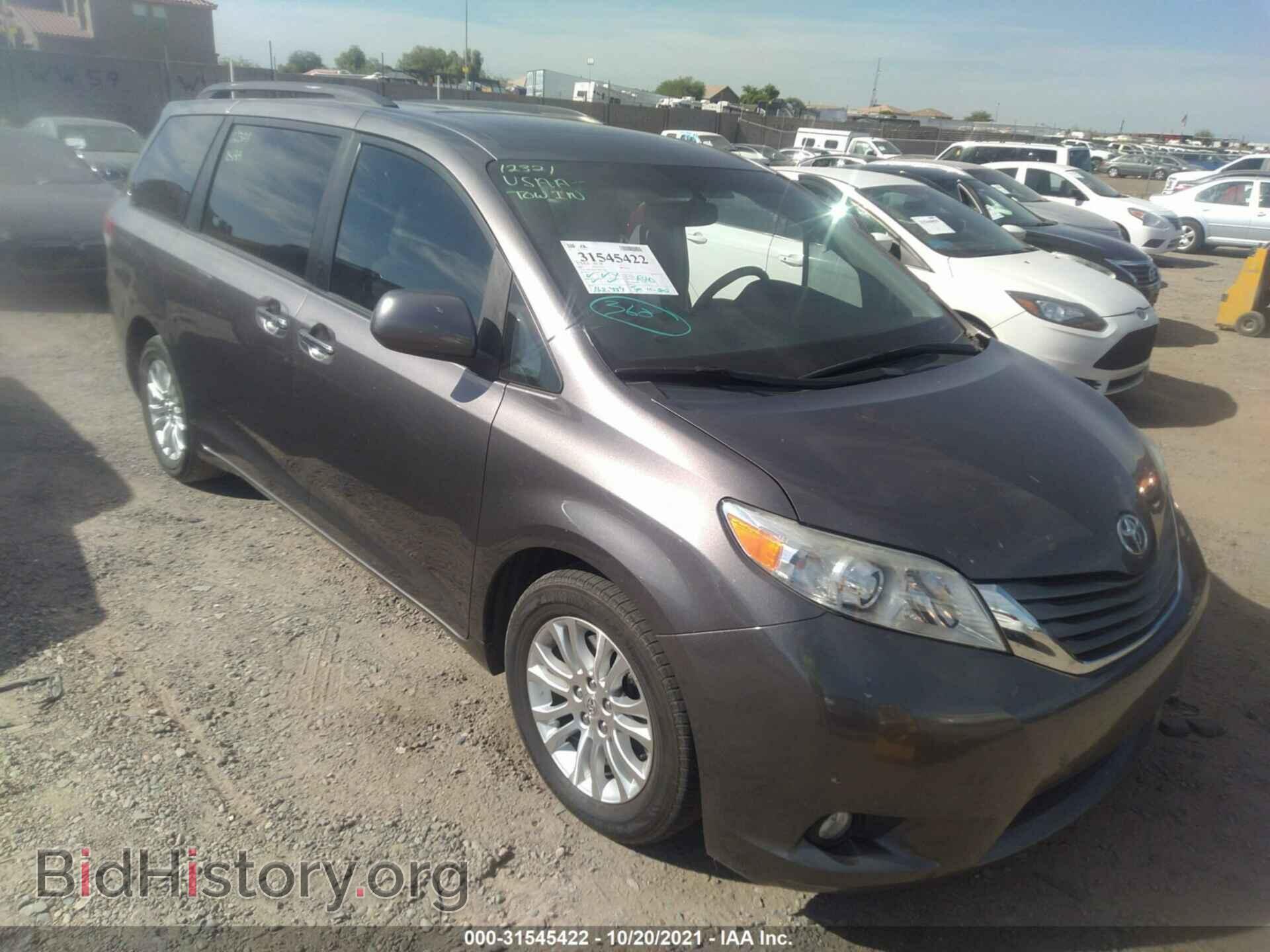 Фотография 5TDYK3DC5BS037368 - TOYOTA SIENNA 2011