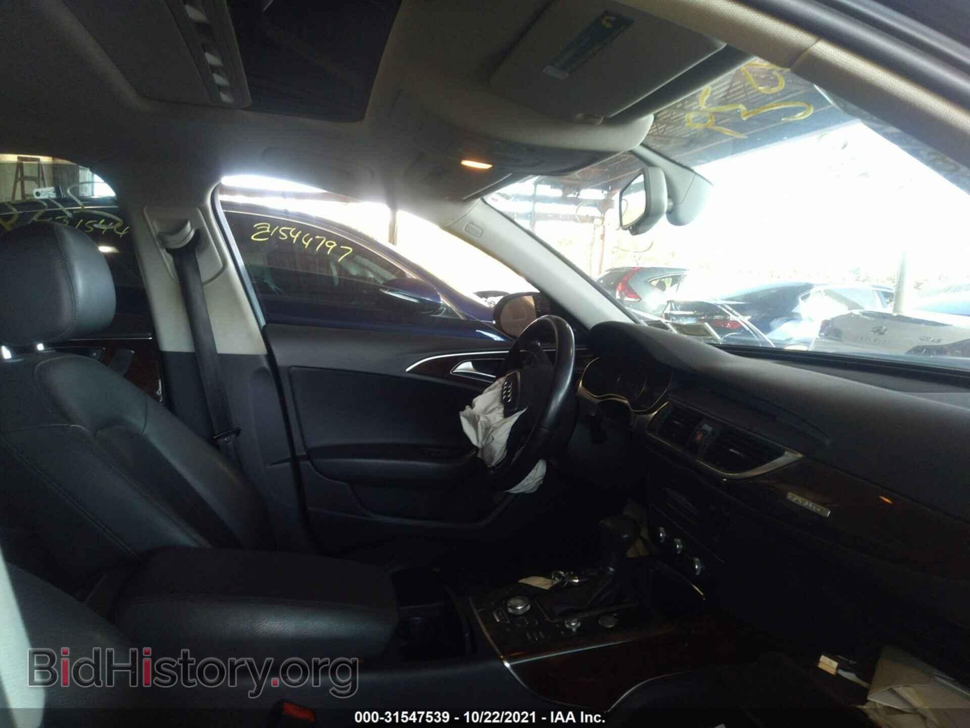 2013 AUDI A6 - VIN: WAUGGAFC4DN032196 - Фото 5