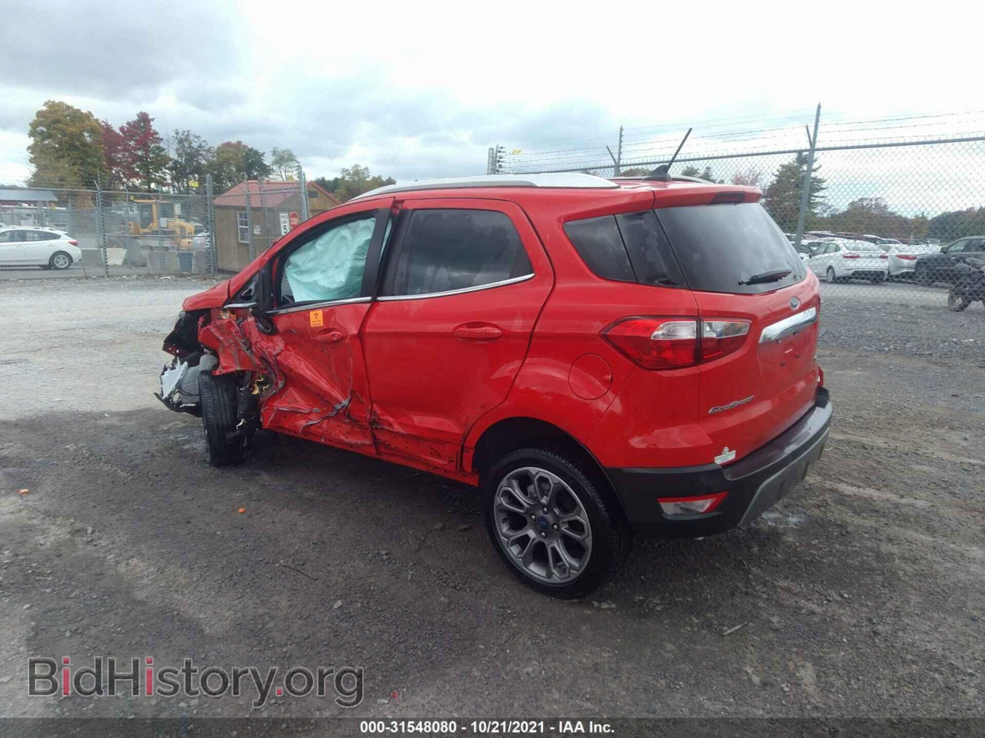 2021 FORD ECOSPORT - VIN: MAJ6S3KL7MC405022 - Фото 3