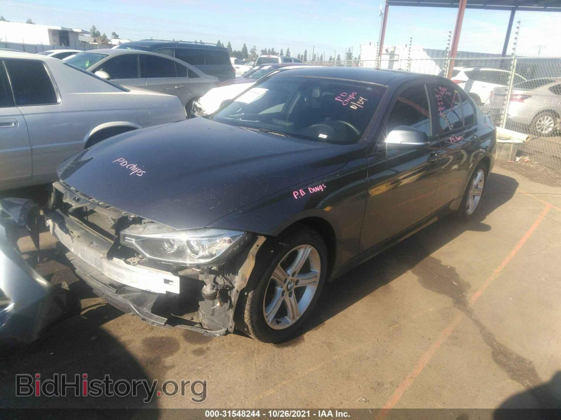 2013 BMW 3 SERIES - VIN: WBA3C1C56DF435669 - Фото 2