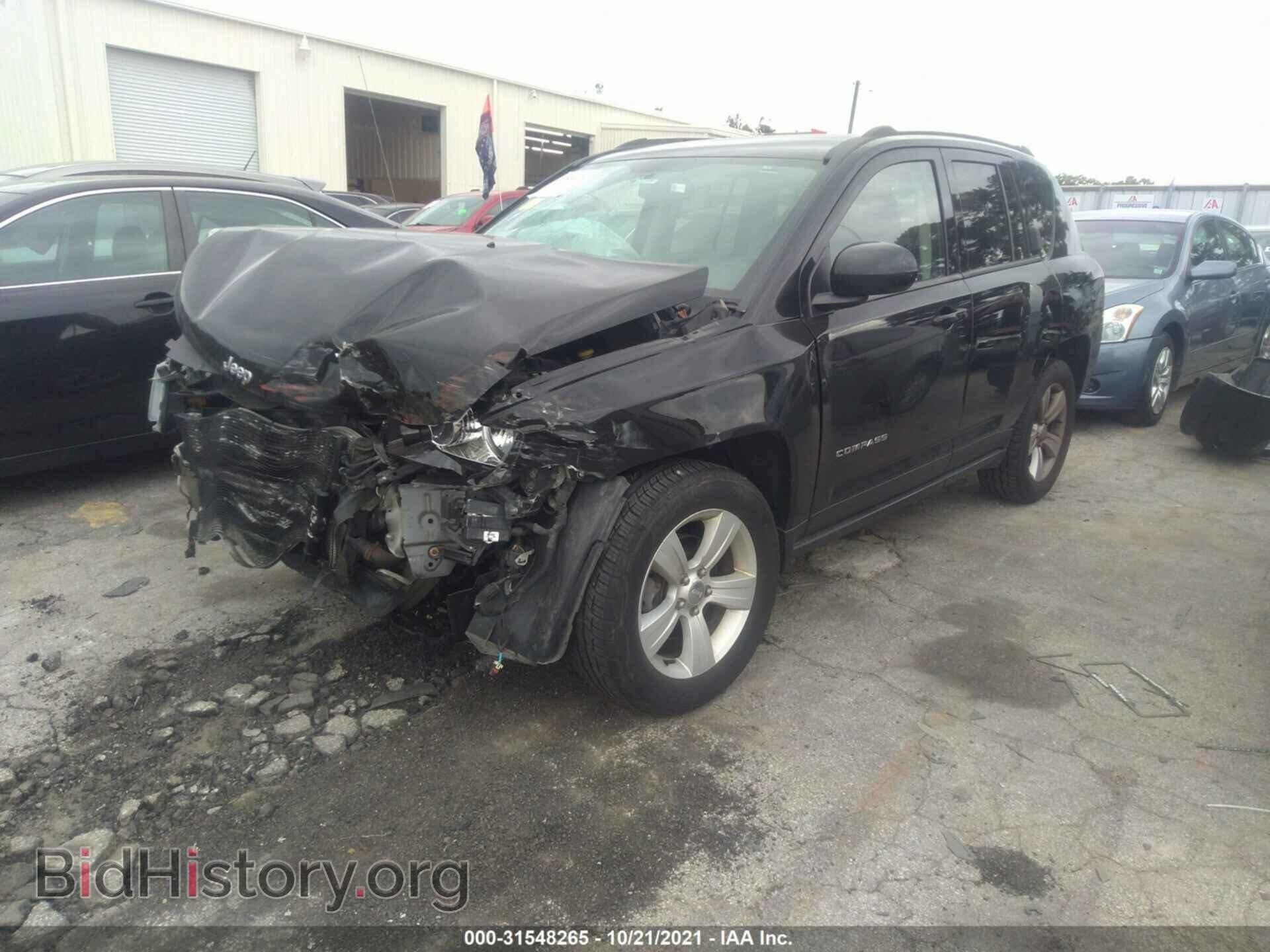 2014 JEEP COMPASS - VIN: 1C4NJDEB4ED762753 - Фото 2