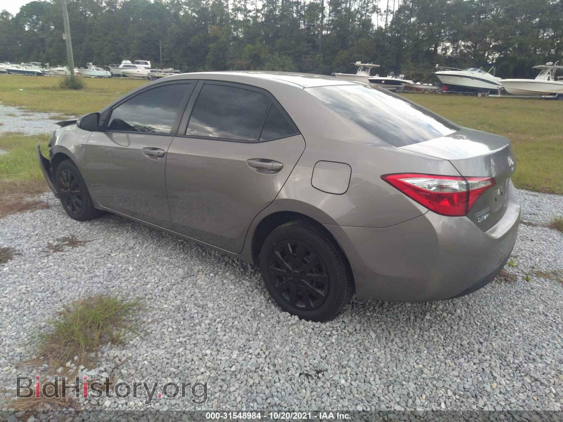 2015 TOYOTA COROLLA - VIN: 2T1BURHEXFC315307 - Фото 3