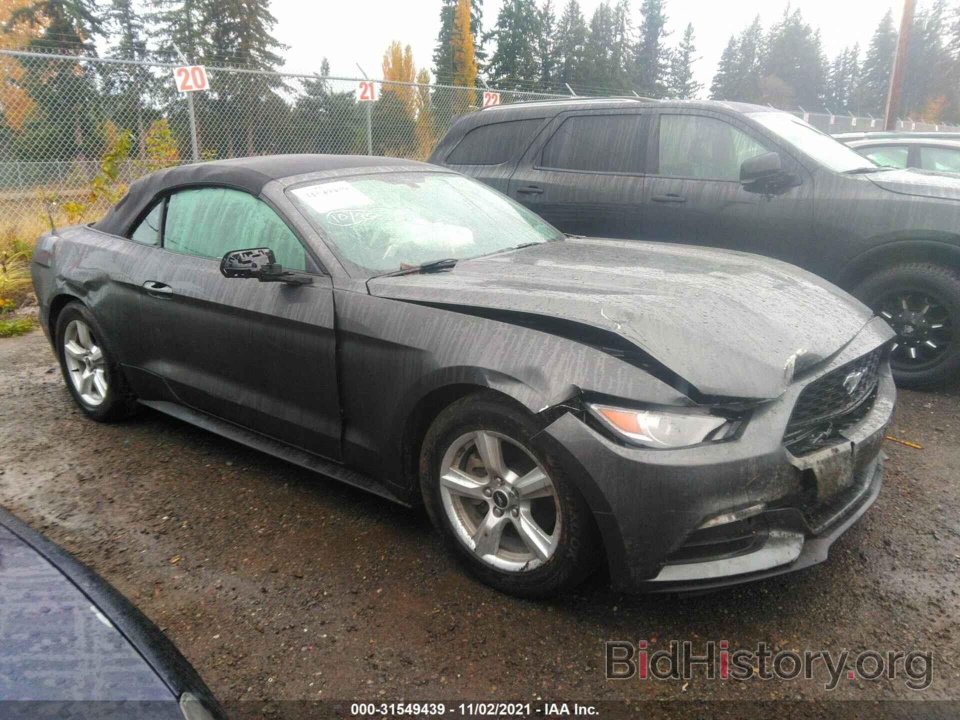 Photo 1FATP8EM6F5333095 - FORD MUSTANG 2015