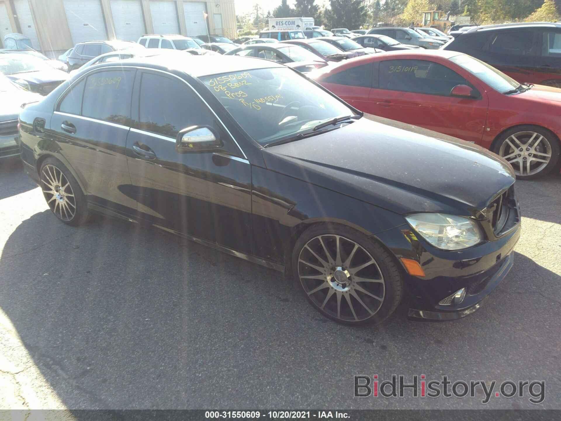 Photo WDDGF54X78R029297 - MERCEDES-BENZ C-CLASS 2008