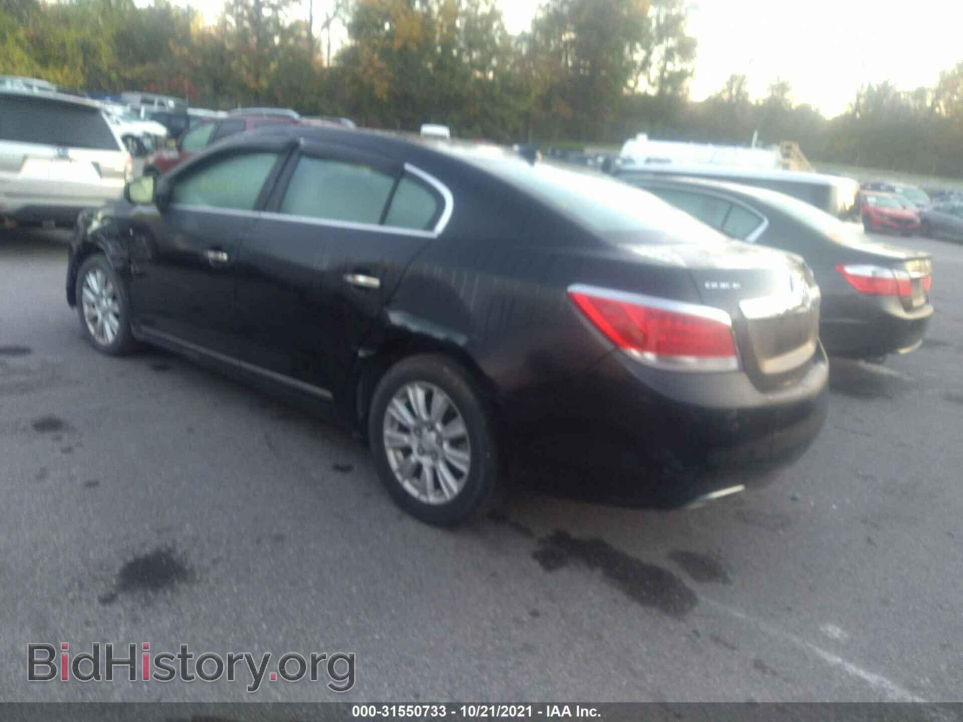 2012 BUICK LACROSSE - VIN: 1G4GB5E38CF198896 - Фото 3