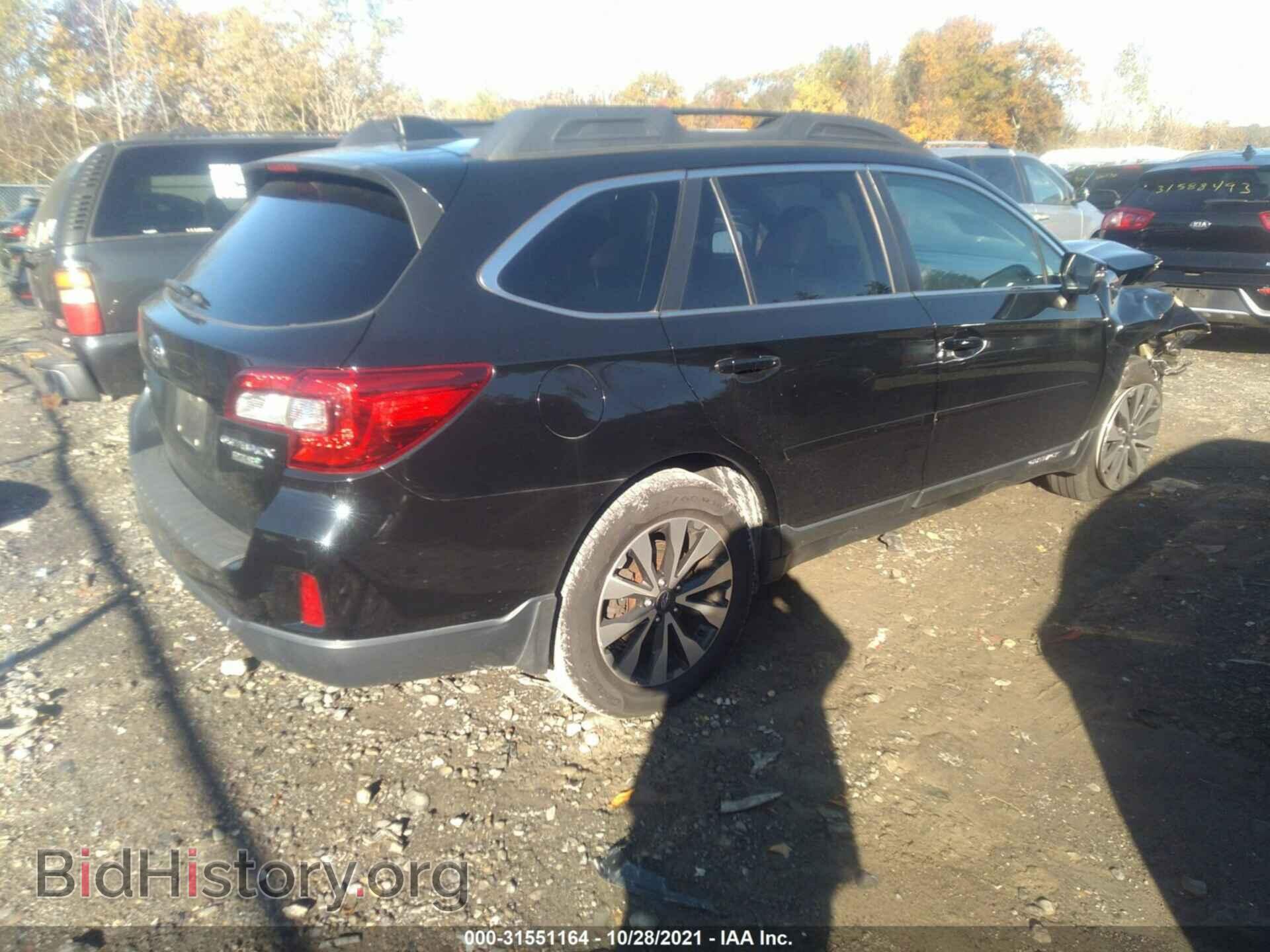 2016 SUBARU OUTBACK - VIN: 4S4BSALC7G3224708 - Фото 4