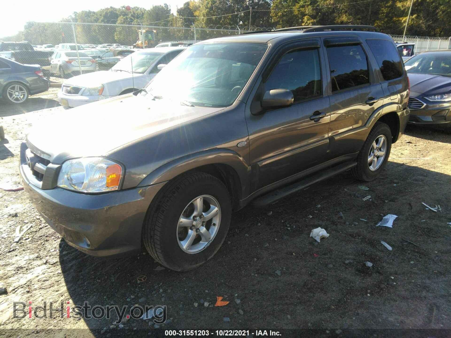 2006 MAZDA TRIBUTE - VIN: 4F2YZ06156KM02277 - Фото 2