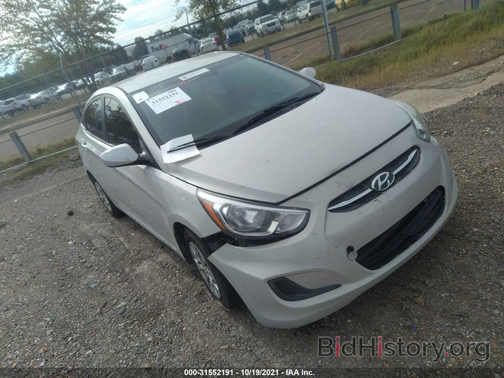 Photo KMHCT4AE3GU029531 - HYUNDAI ACCENT 2016