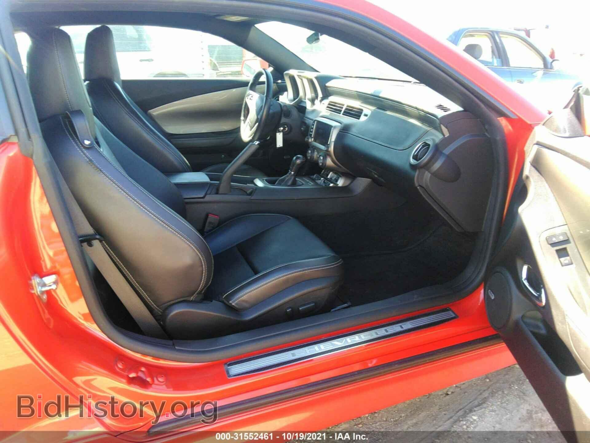2013 CHEVROLET CAMARO - VIN: 2G1FT1EW5D9119624 - Фото 5
