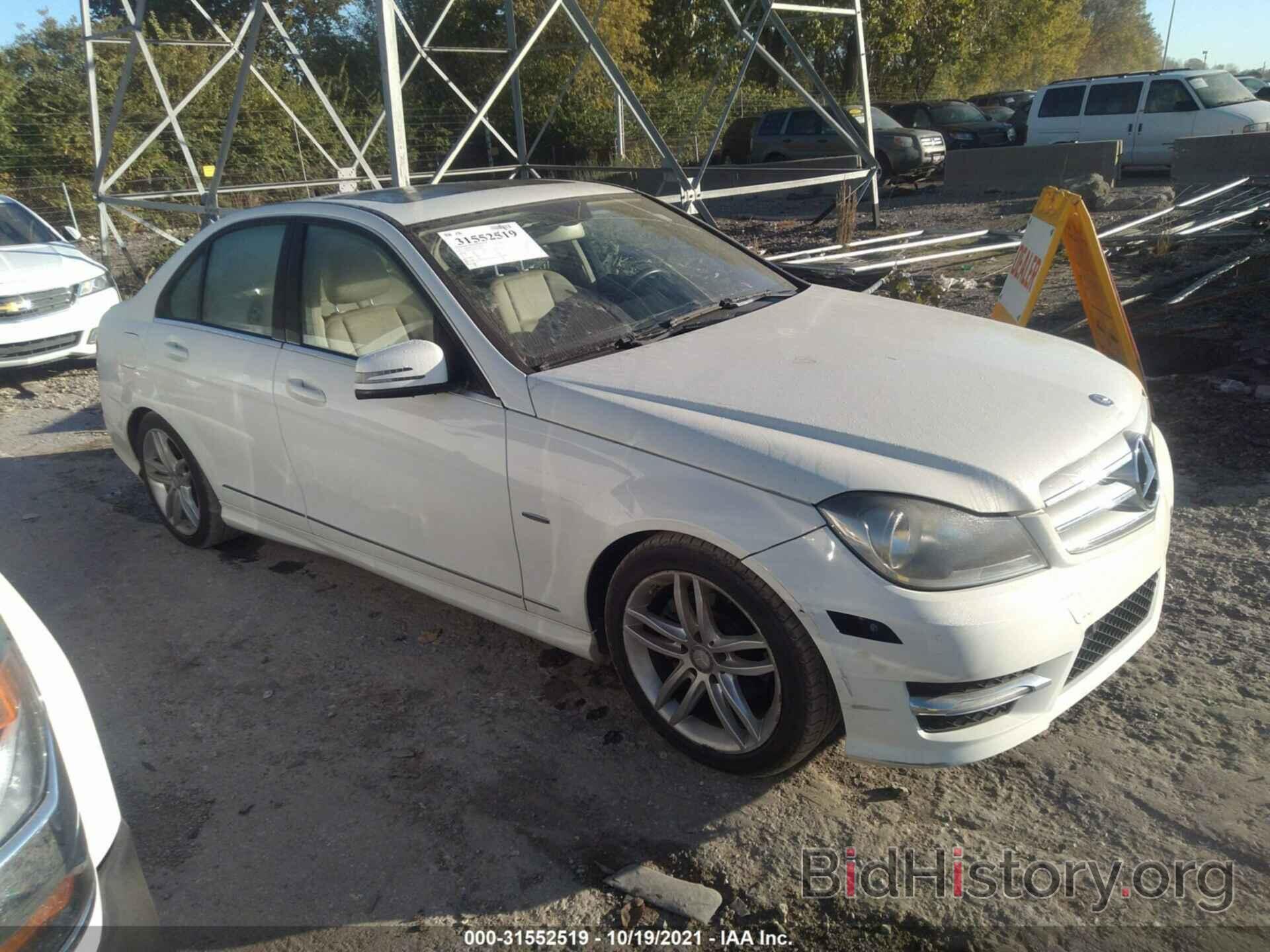 Фотография WDDGF4HB8CR234936 - MERCEDES-BENZ C-CLASS 2012