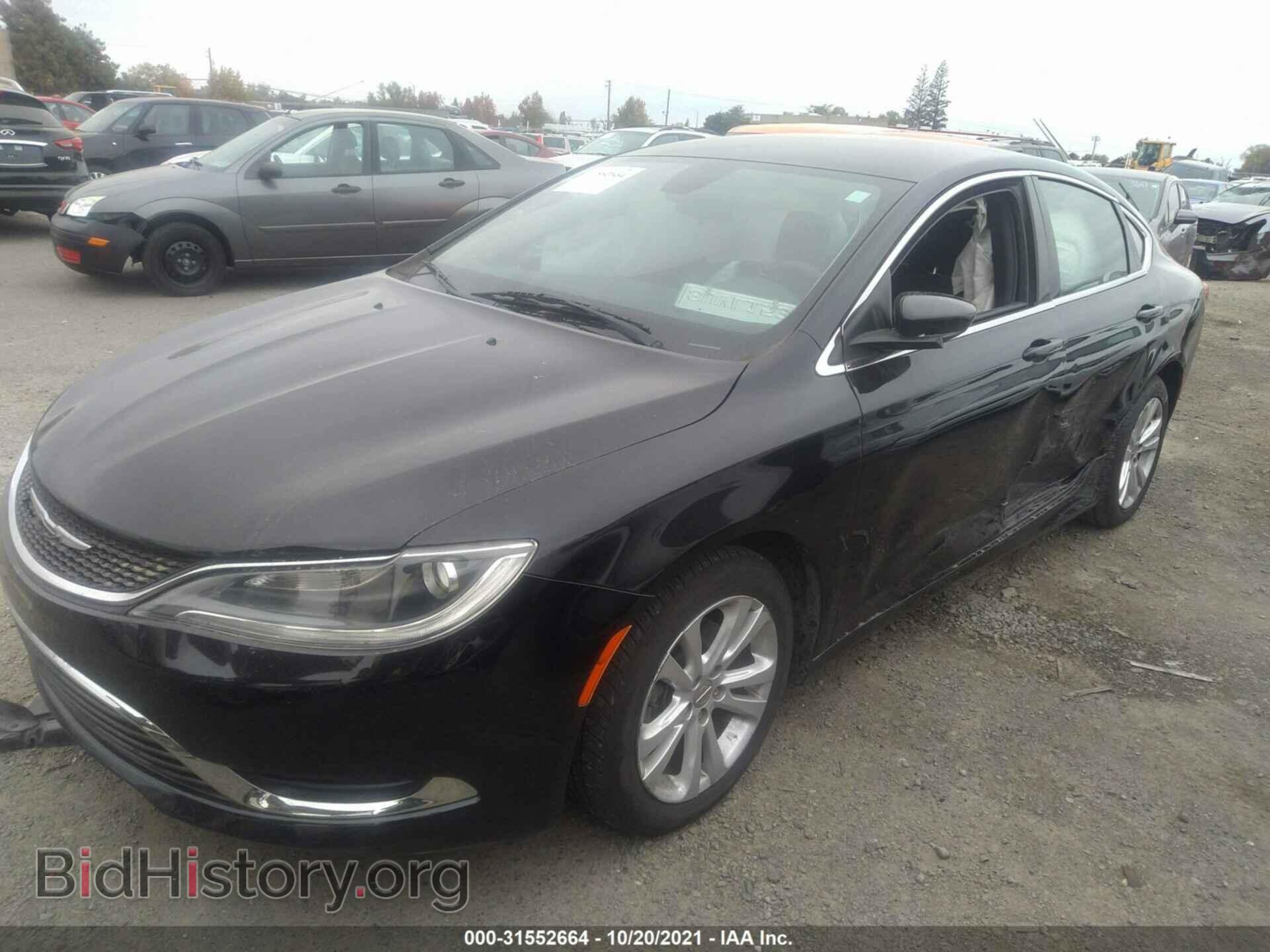 2015 CHRYSLER 200 - VIN: 1C3CCCAB6FN604156 - Фото 2
