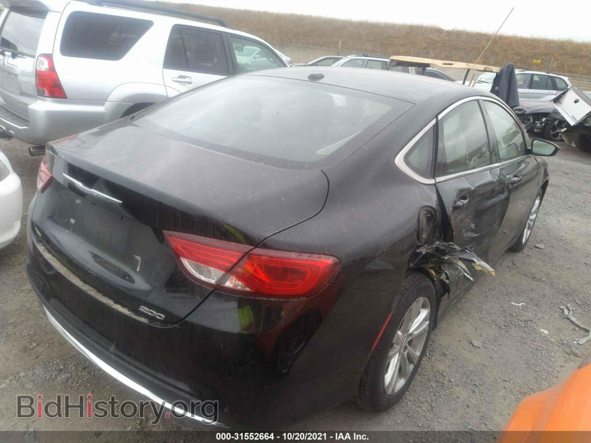 2015 CHRYSLER 200 - VIN: 1C3CCCAB6FN604156 - Фото 4