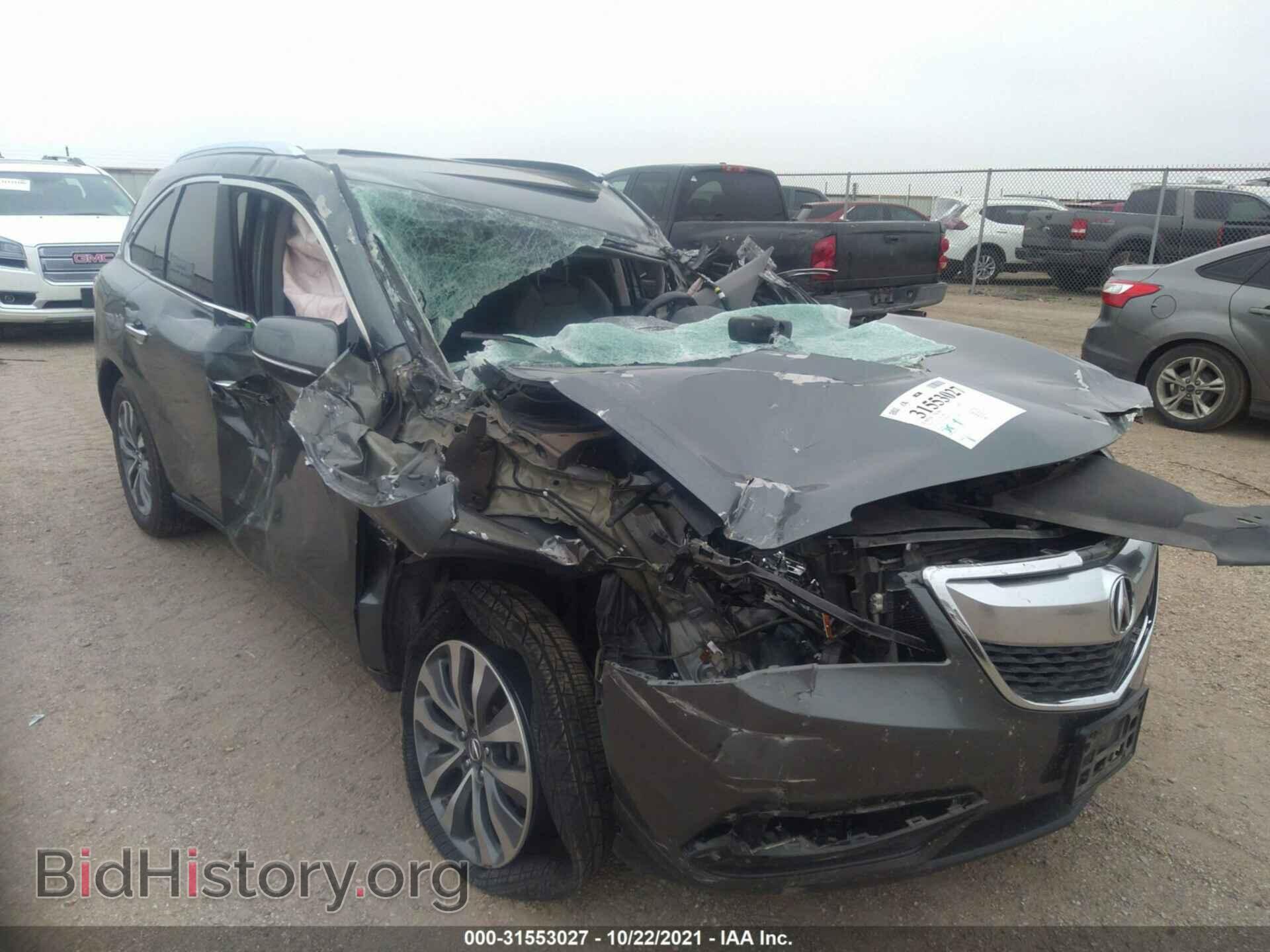 2014 ACURA MDX - VIN: 5FRYD3H41EB018367 - Фото 6