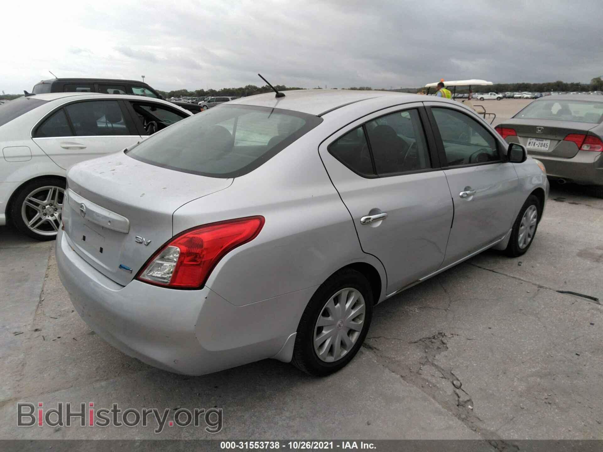 2012 NISSAN VERSA - VIN: 3N1CN7AP3CL837399 - Фото 4