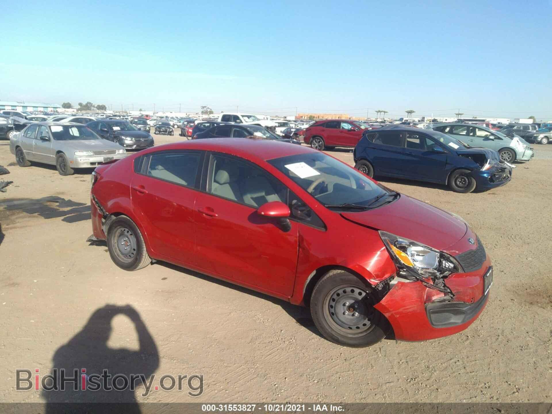 Photo KNADM4A38E6386304 - KIA RIO 2014