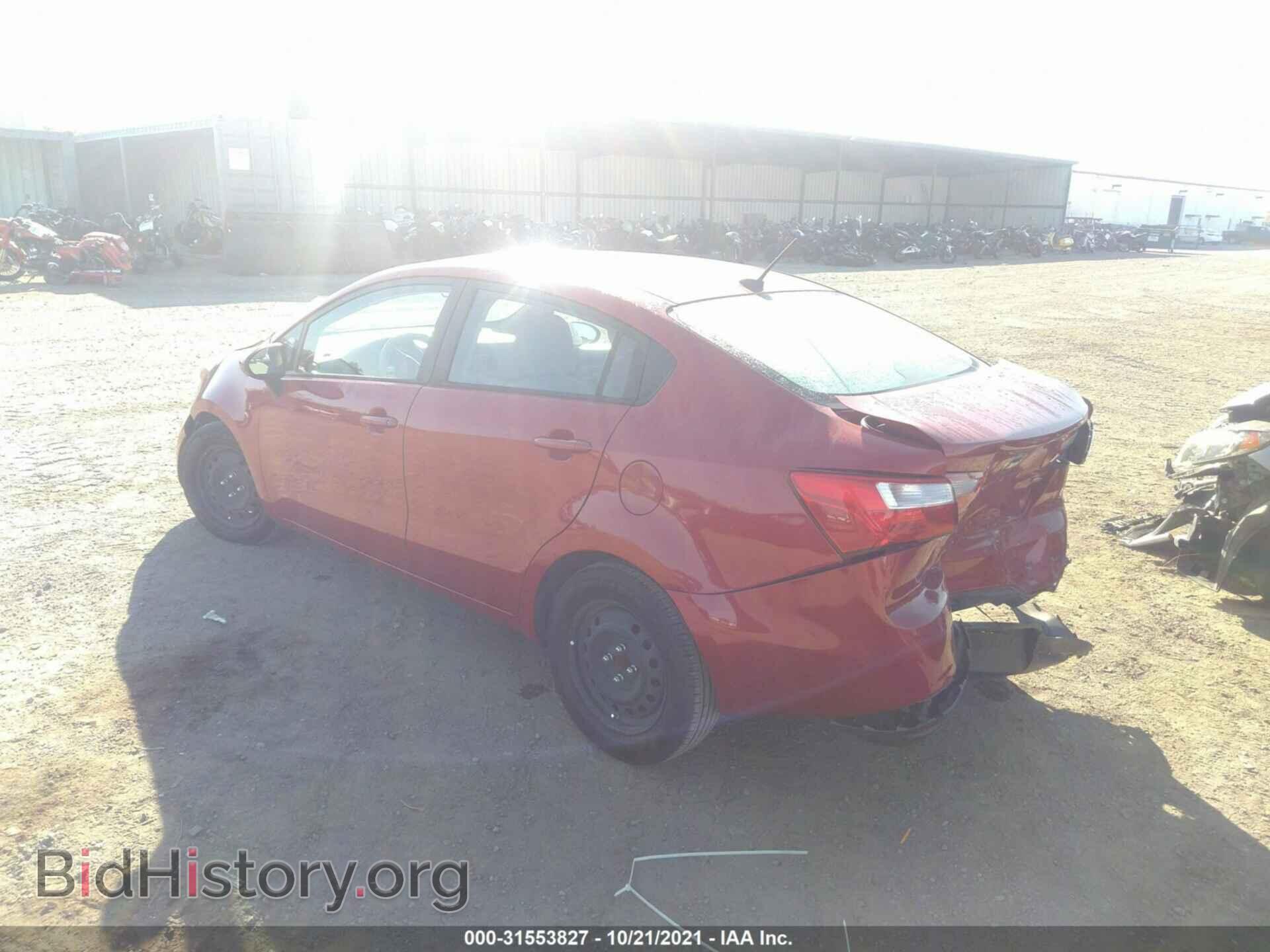 2014 KIA RIO - VIN: KNADM4A38E6386304 - Фото 3