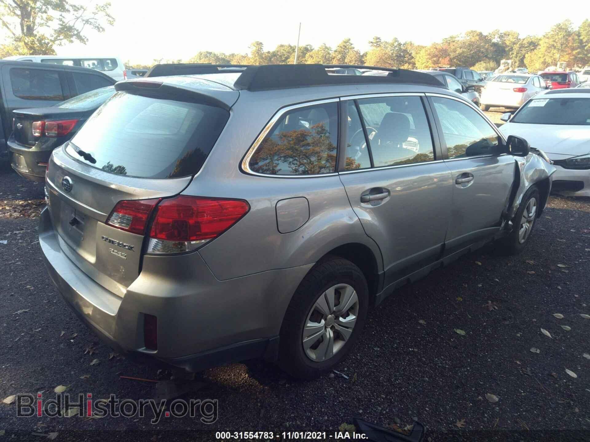 2011 SUBARU OUTBACK - VIN: 4S4BRBAC2B3425574 - Фото 4