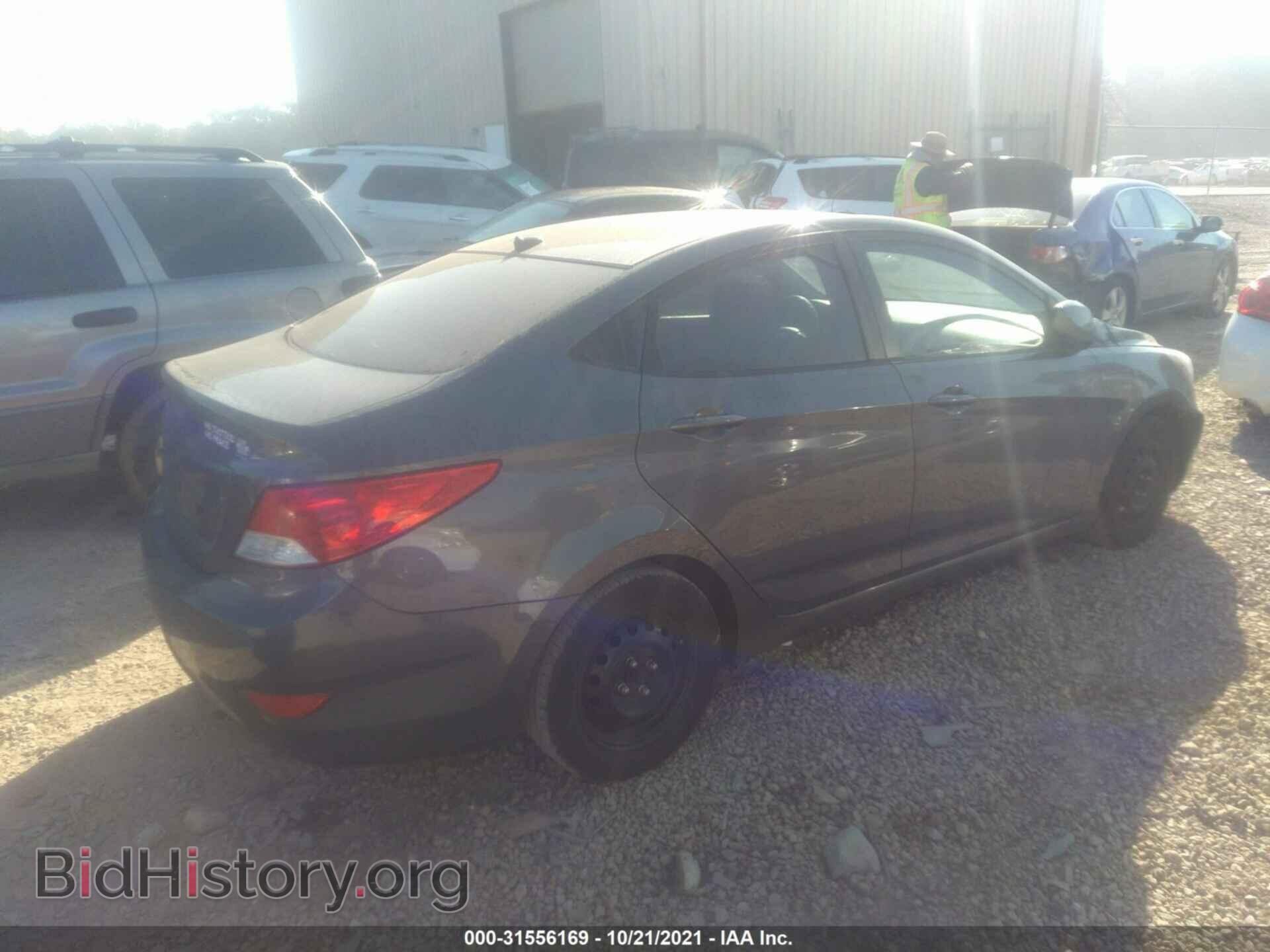 2013 HYUNDAI ACCENT - VIN: KMHCT4AE6DU358641 - Фото 4