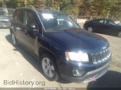 2012 Jeep COMPASS Sport, синий — VIN 1C4NJDBB5CD633664, IAAI