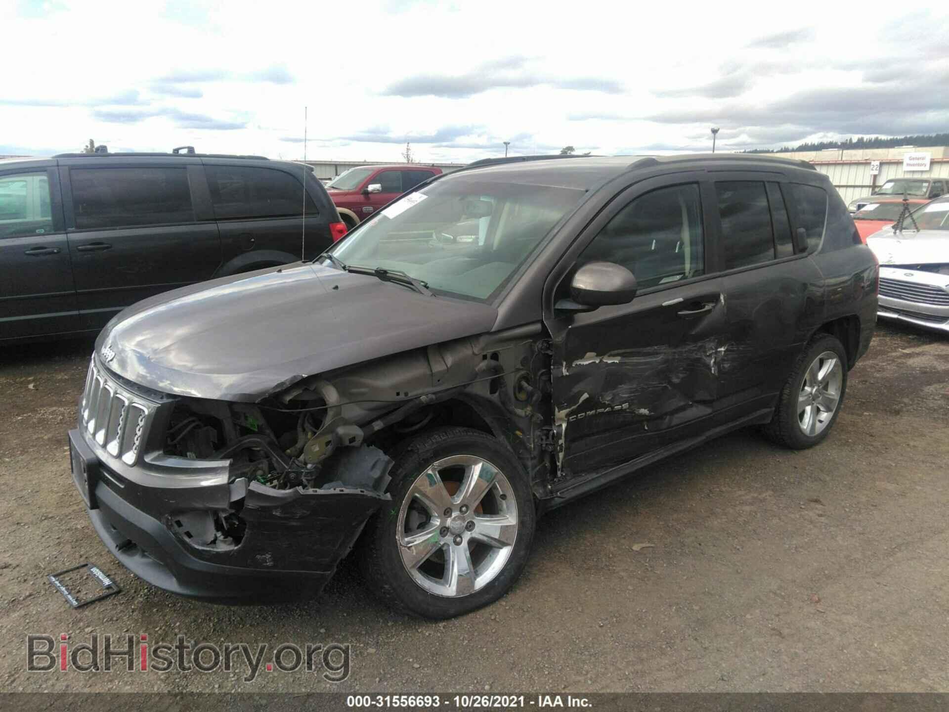 2014 JEEP COMPASS - VIN: 1C4NJDEB7ED884670 - Фото 2