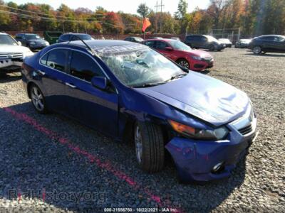 2012 Acura TSX, синий — VIN JH4CU2F42CC028360, IAAI