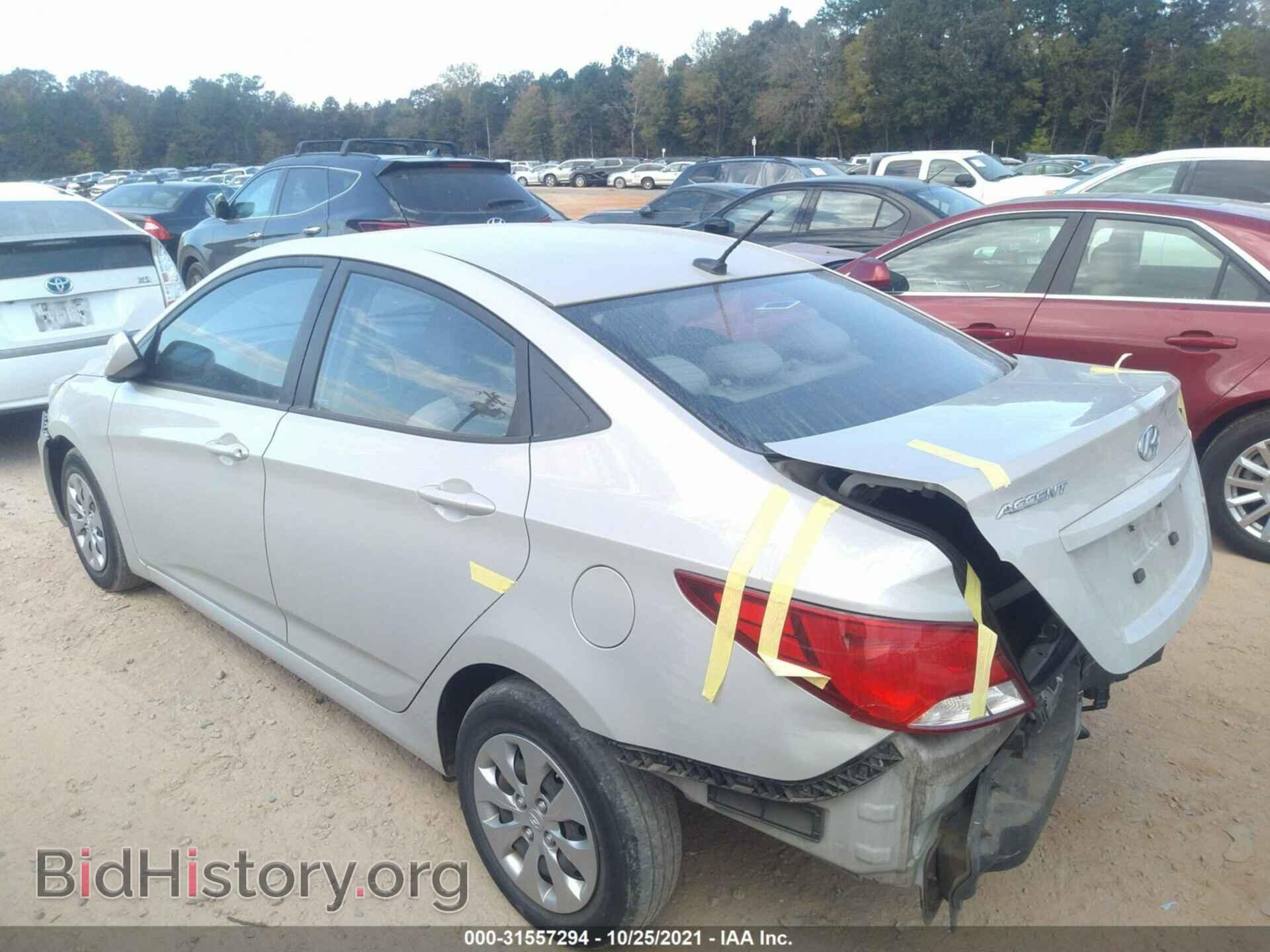 2016 HYUNDAI ACCENT - VIN: KMHCT4AE5GU033161 - Фото 3