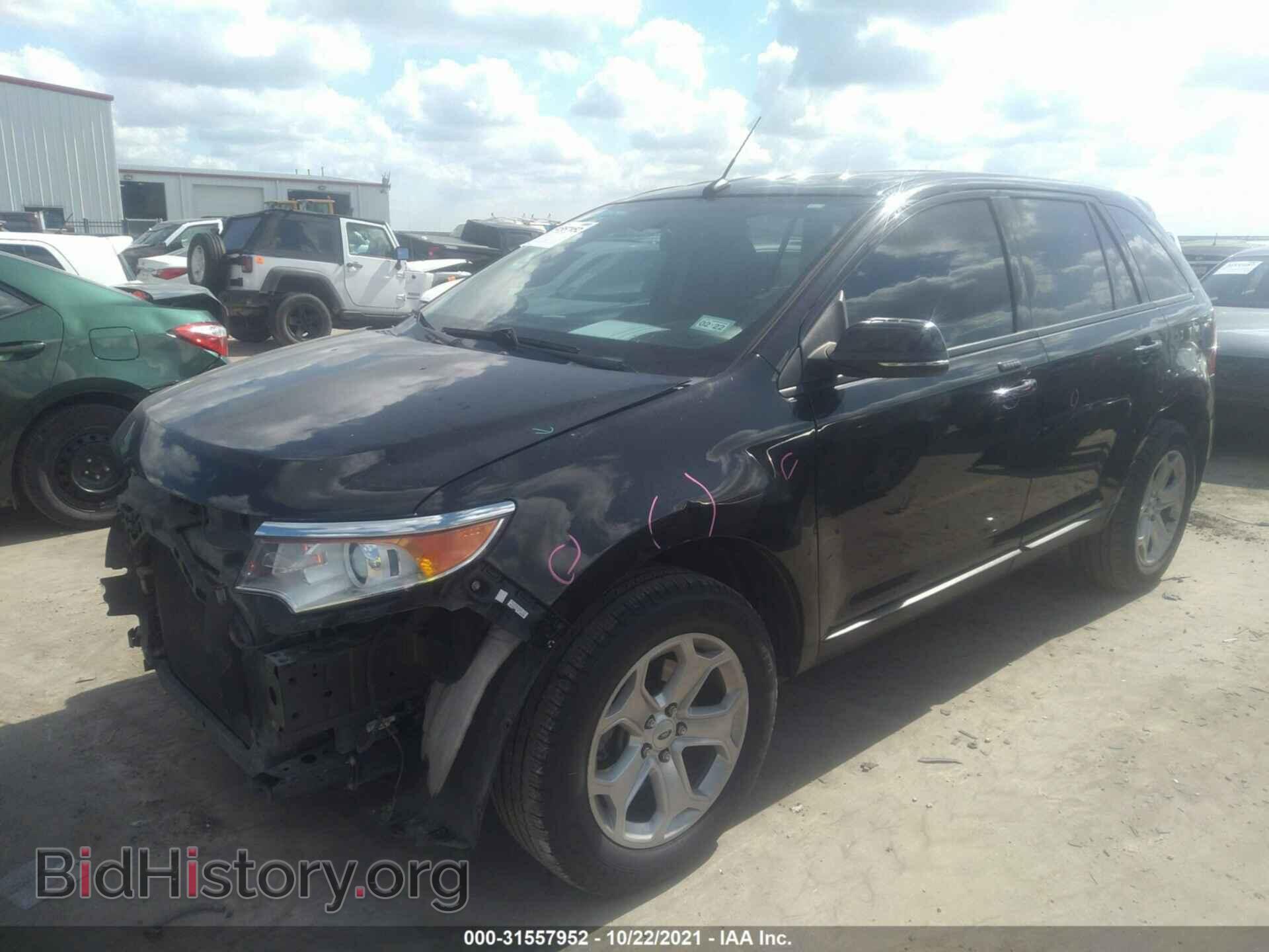 2014 FORD EDGE - VIN: 2FMDK4JCXEBB21955 - Фото 2