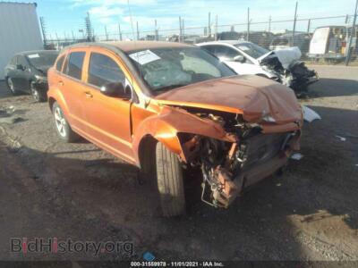 2011 Dodge CALIBER Mainstreet, orange — VIN 1B3CB3HA3BD238430, IAAI