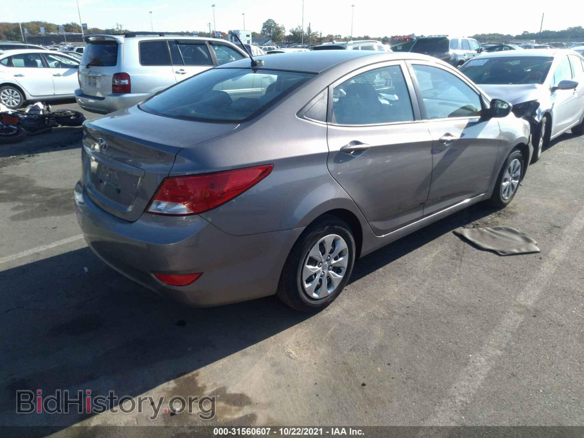 2017 HYUNDAI ACCENT - VIN: KMHCT4AE0HU380785 - Фото 4