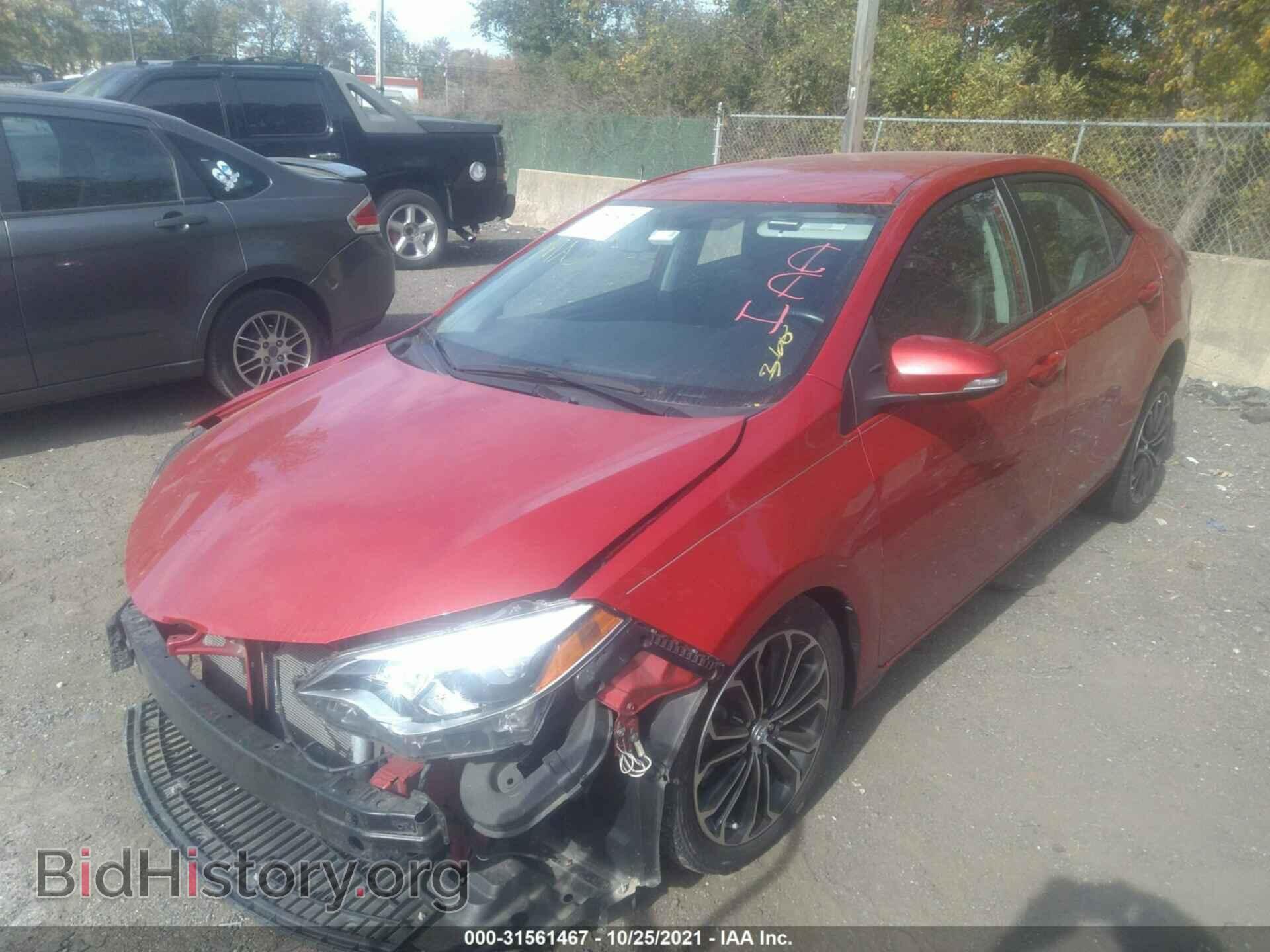 2014 TOYOTA COROLLA - VIN: 2T1BURHE8EC125522 - Фото 2