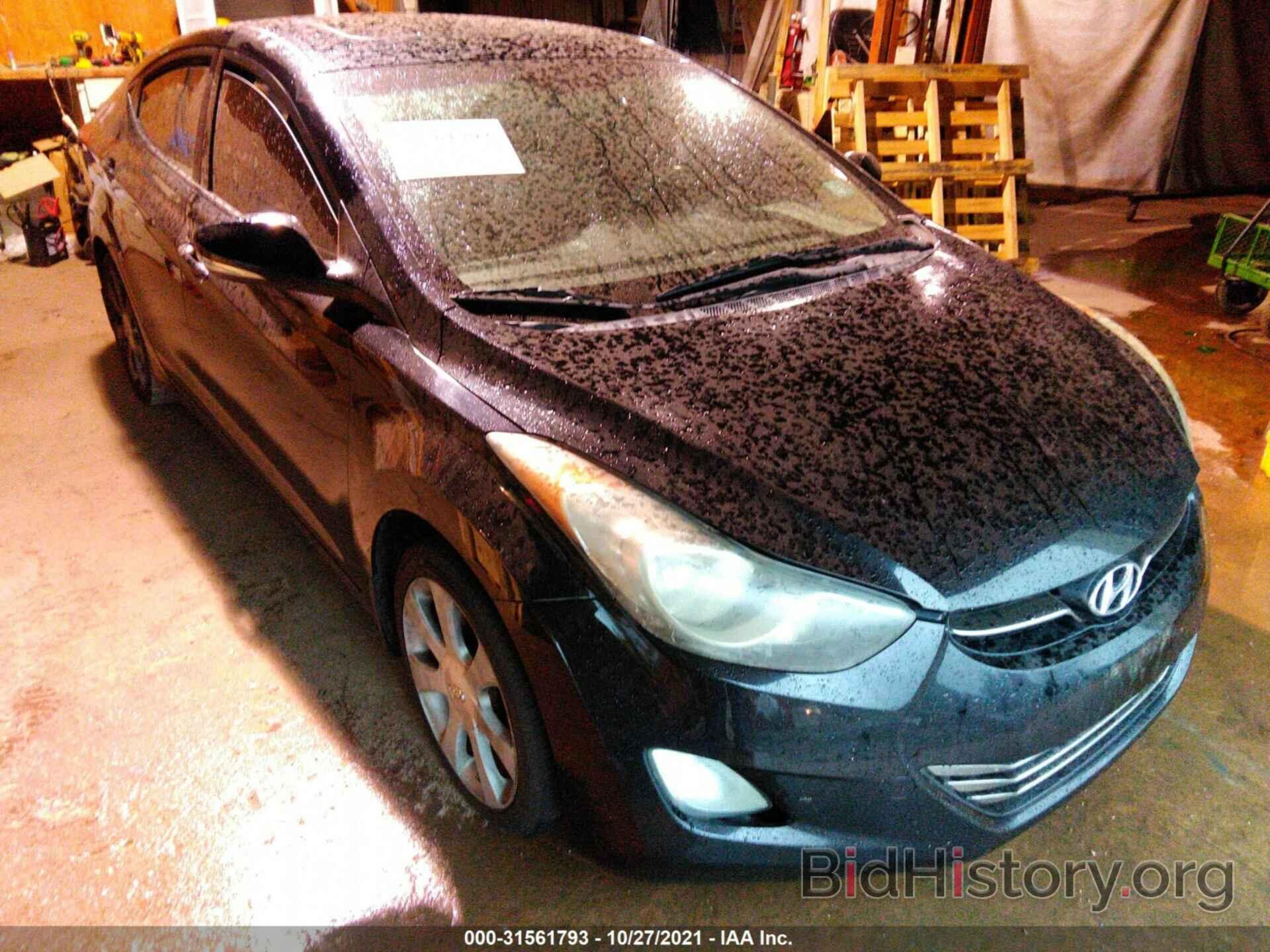 Photo KMHDH4AE2CU407662 - HYUNDAI ELANTRA 2012