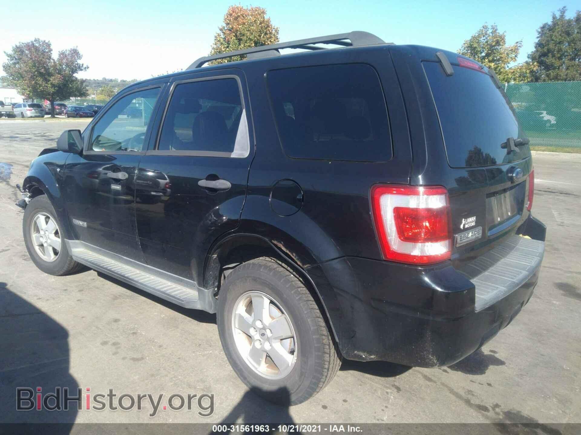 2008 FORD ESCAPE - VIN: 1FMCU93148KA97113 - Фото 3