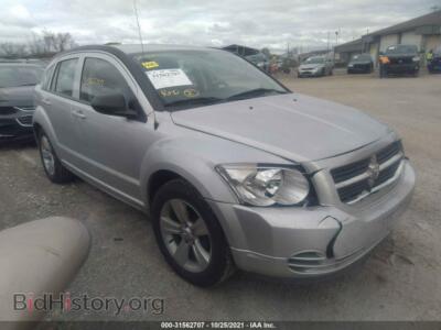 2010 Dodge CALIBER SXT, silver — VIN 1B3CB4HA4AD656015, IAAI
