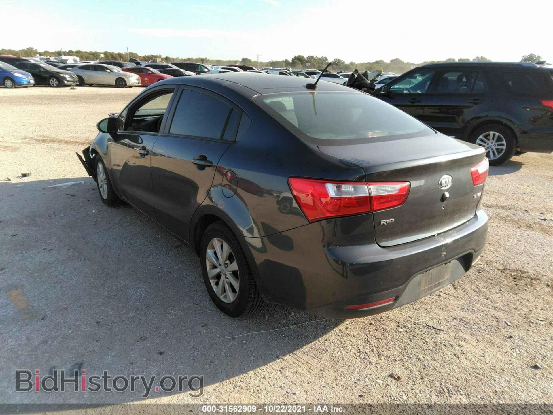 2013 KIA RIO - VIN: KNADN4A3XD6146764 - Фото 3