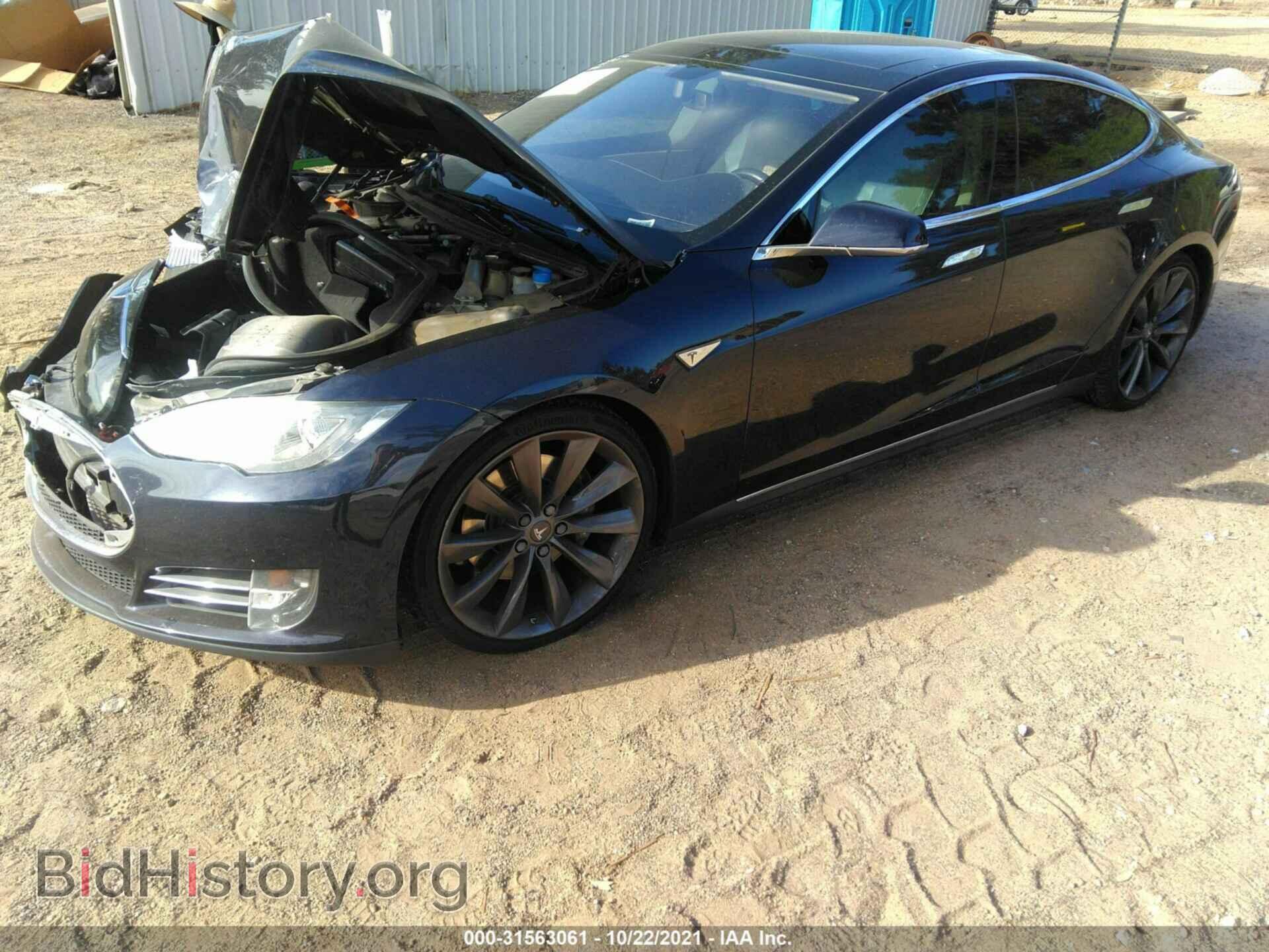 2012 TESLA MODEL S - VIN: 5YJSA1DP8CFP01474 - Photo 2