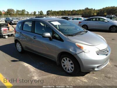 2014 Nissan VERSA NOTE S PLUS, серый — VIN 3N1CE2CPXEL421112, IAAI