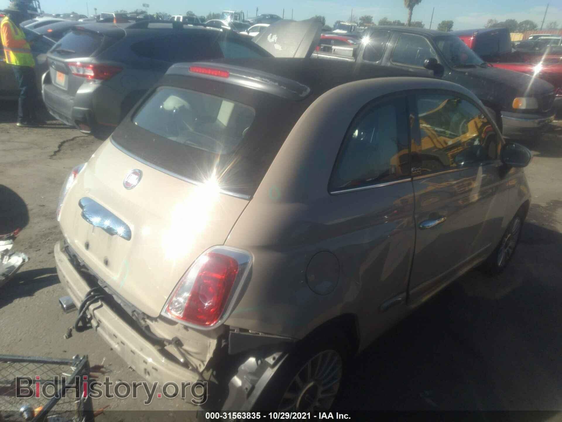2012 FIAT 500 - VIN: 3C3CFFER8CT127046 - Фото 4